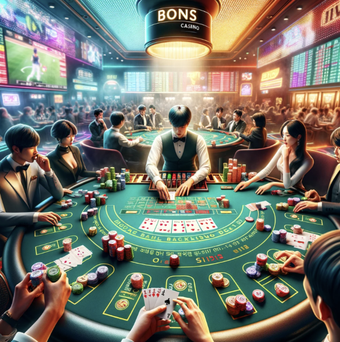 Blackjack at Bons online casino in Korea: rules, strategies, advantages