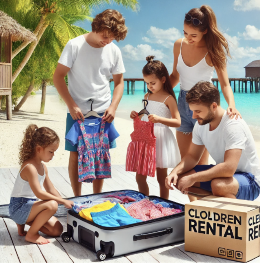 How to Rent Clothes For Your Children While Traveling