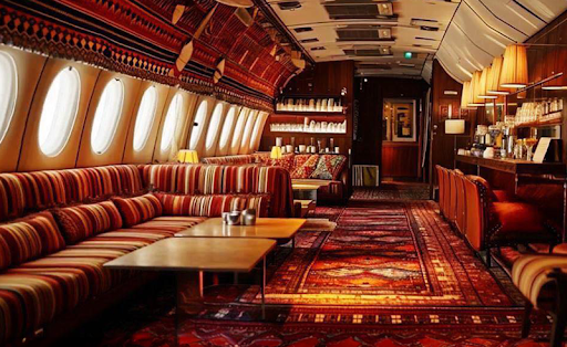 Experience Dine Inside Grounded Planes in Arabia