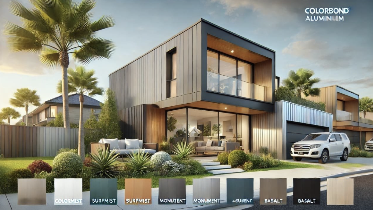 Metal Cladding: Choosing Colour Range of Colorbond Cladding for Home 
