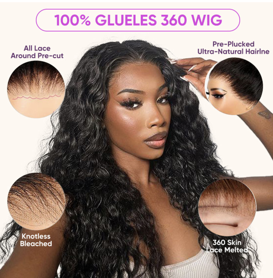 The Ultimate Guide to 360 Glueless Wigs: Easy Wear and Go Styles