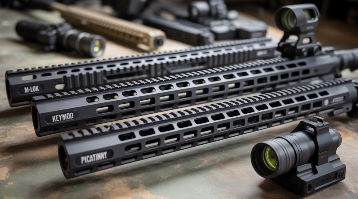 AR15 Handguard Rails Explained: M-LOK, KeyMod, and Picatinny Compared