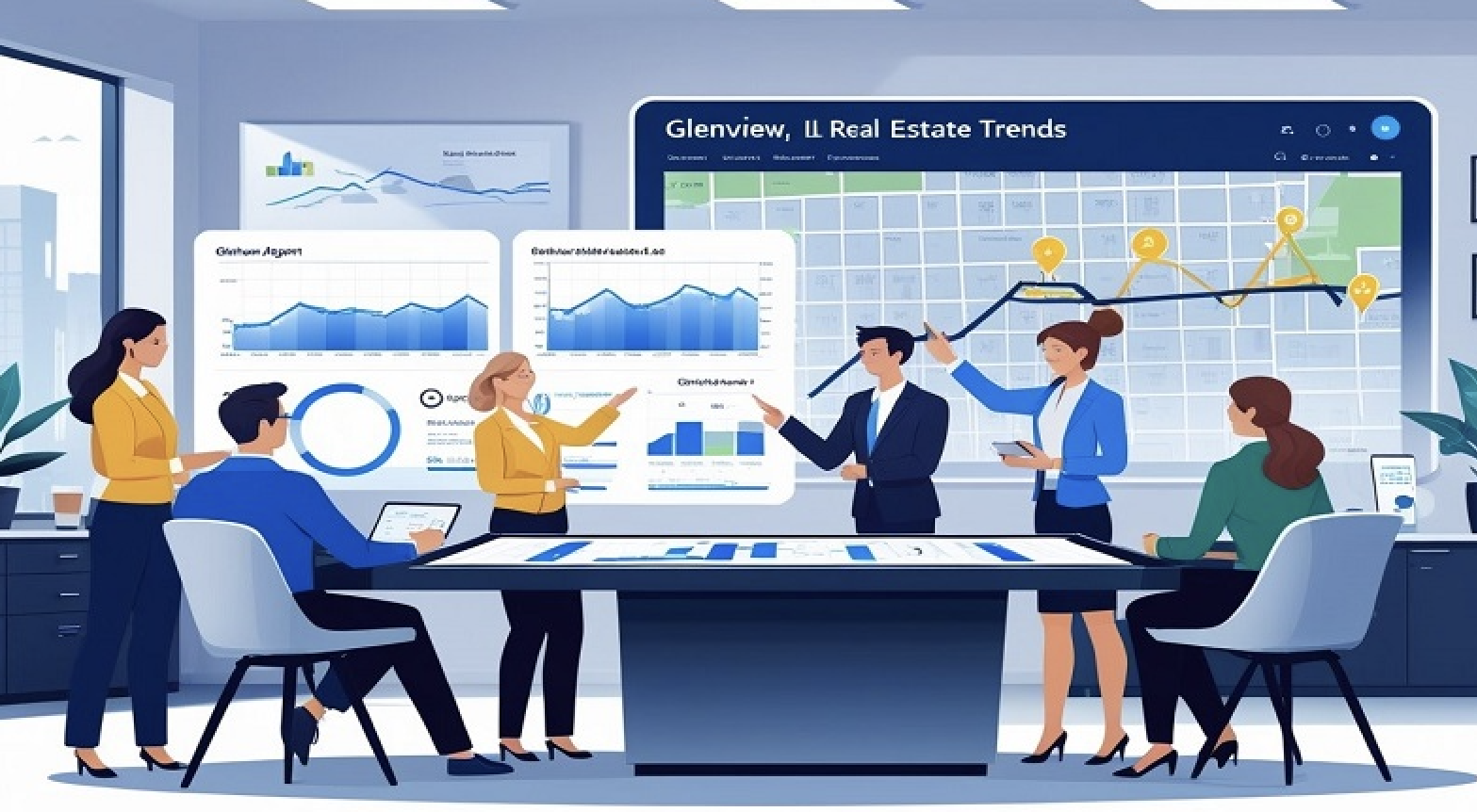How Glenview IL Real Estate Agents Stay on Top of Market Trends