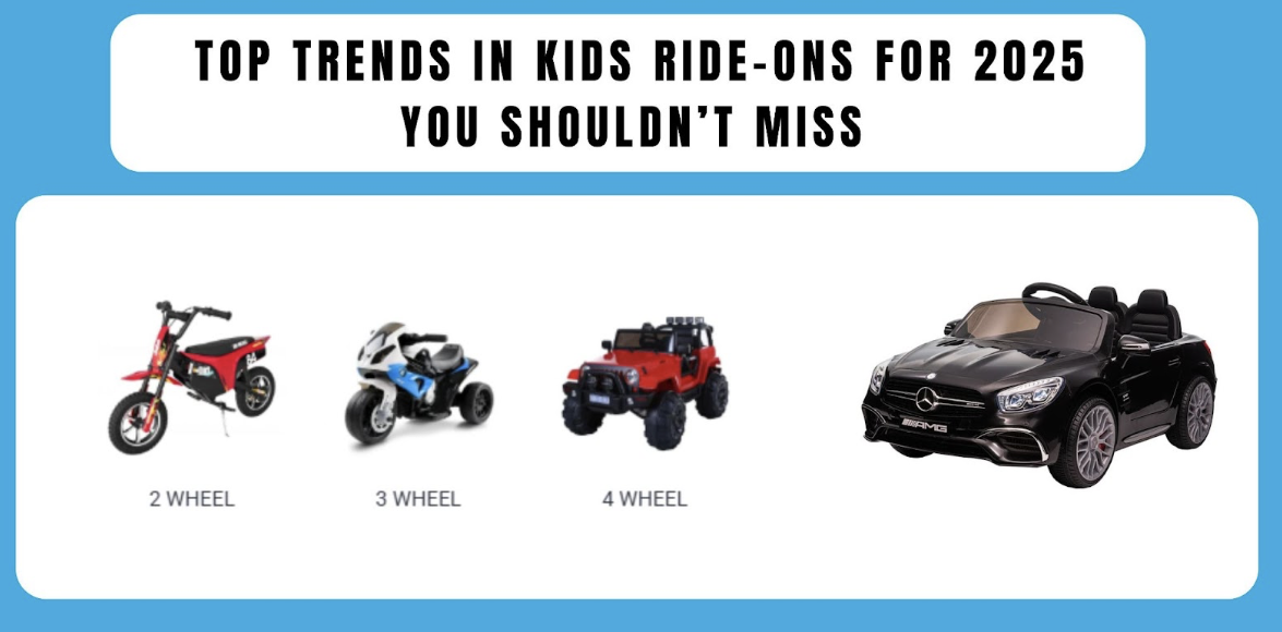 Top Trends in Kids Ride-Ons for 2025 You Shouldn’t Miss 