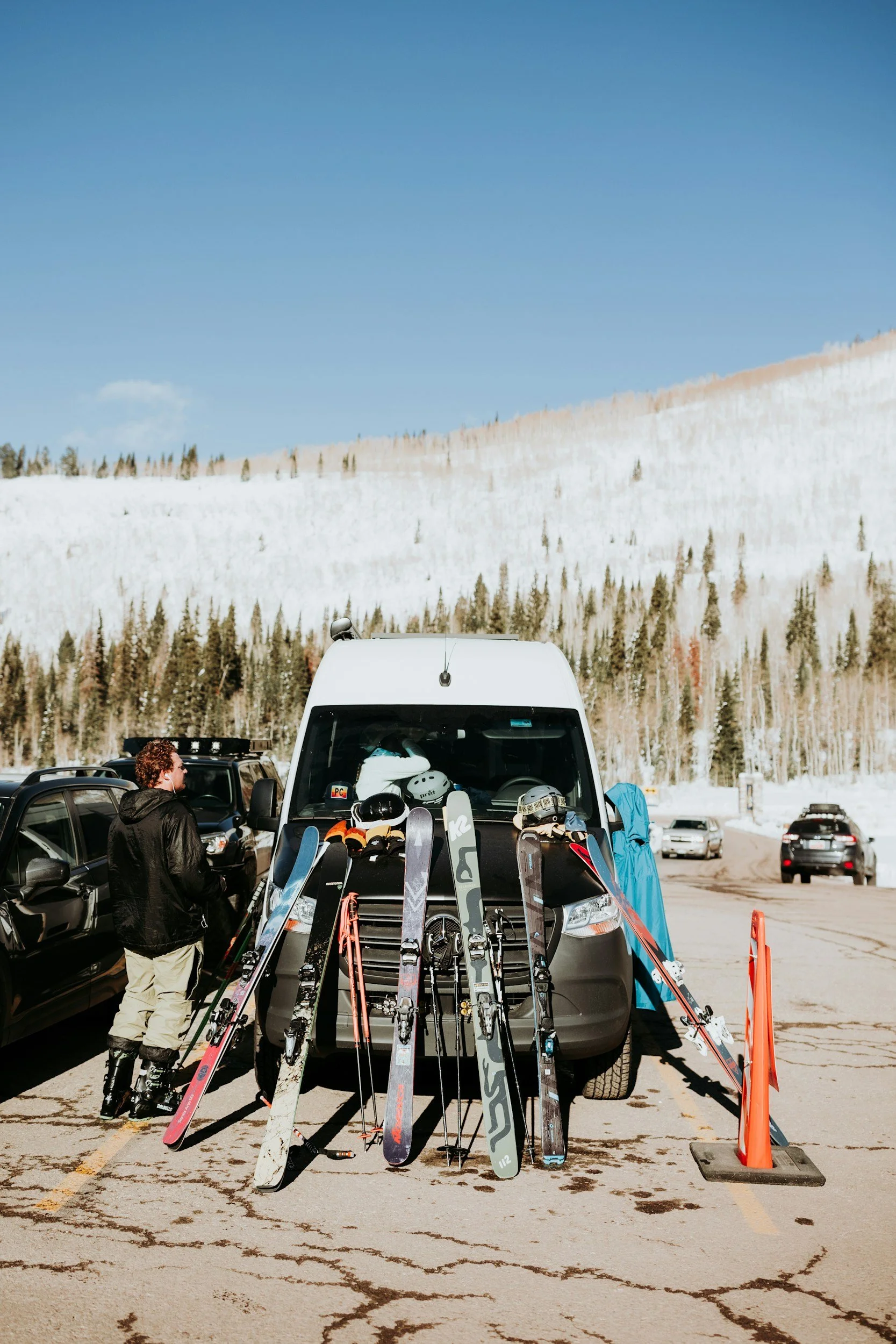Vital Necessary Devices Skier's Car
