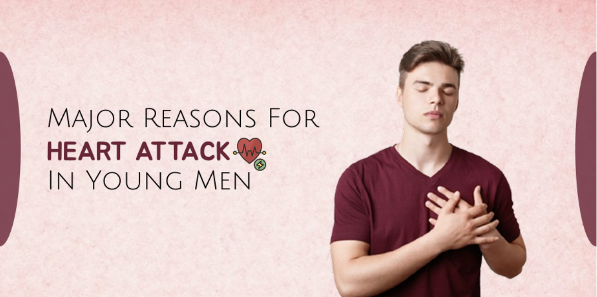 Major reasons for heart attack in young men