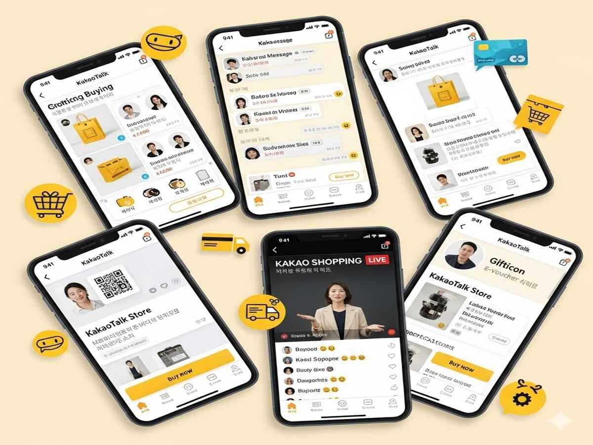 Various Formats through which Domestic KakaoTalk Sales Occur