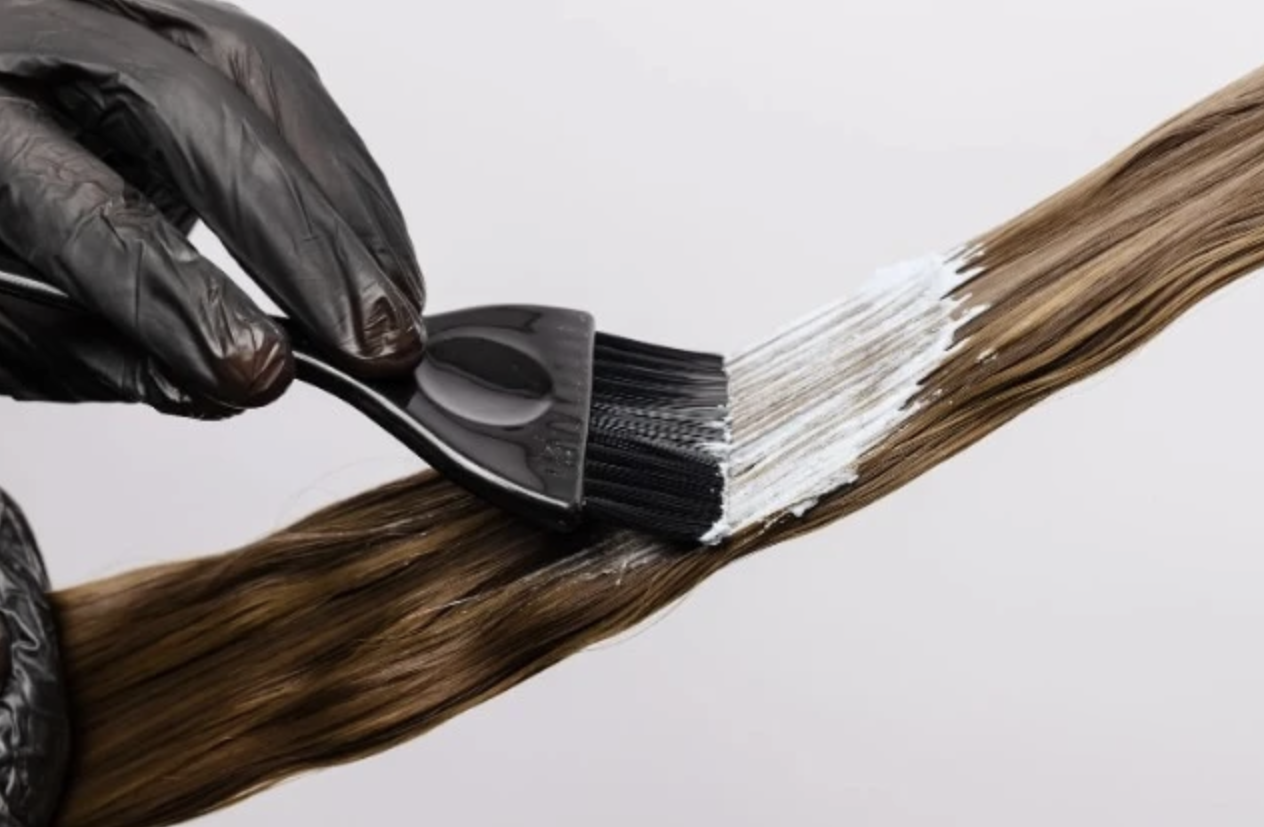 How to color hair with keratin bonds installed