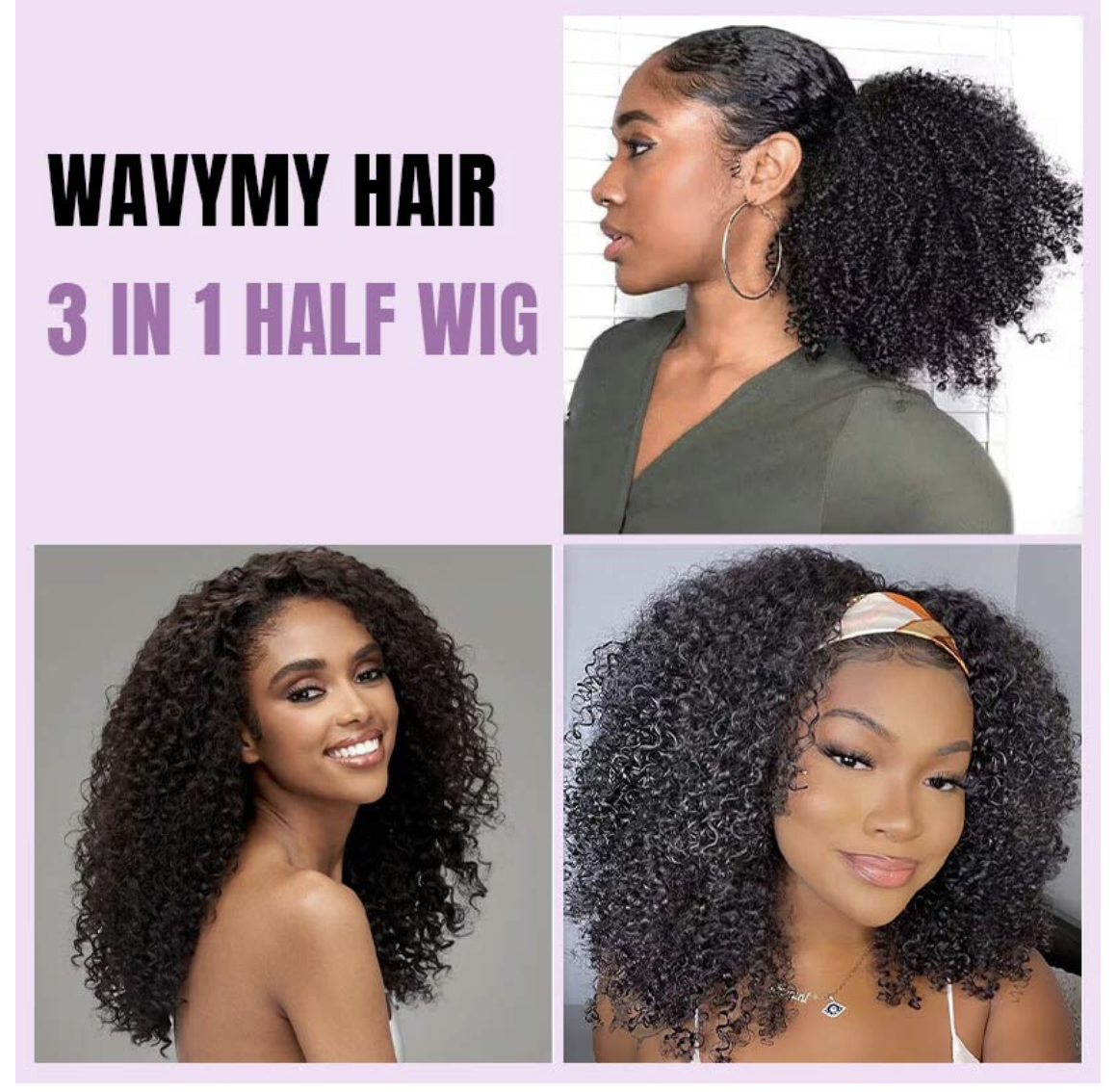 Wavymy Hair ~ How to Choose the Perfect Human Hair Half Wig for Your Style