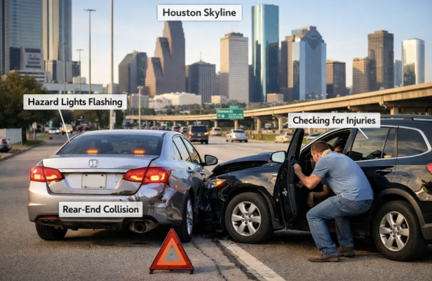 What To Do After A Rear End Collision In Houston