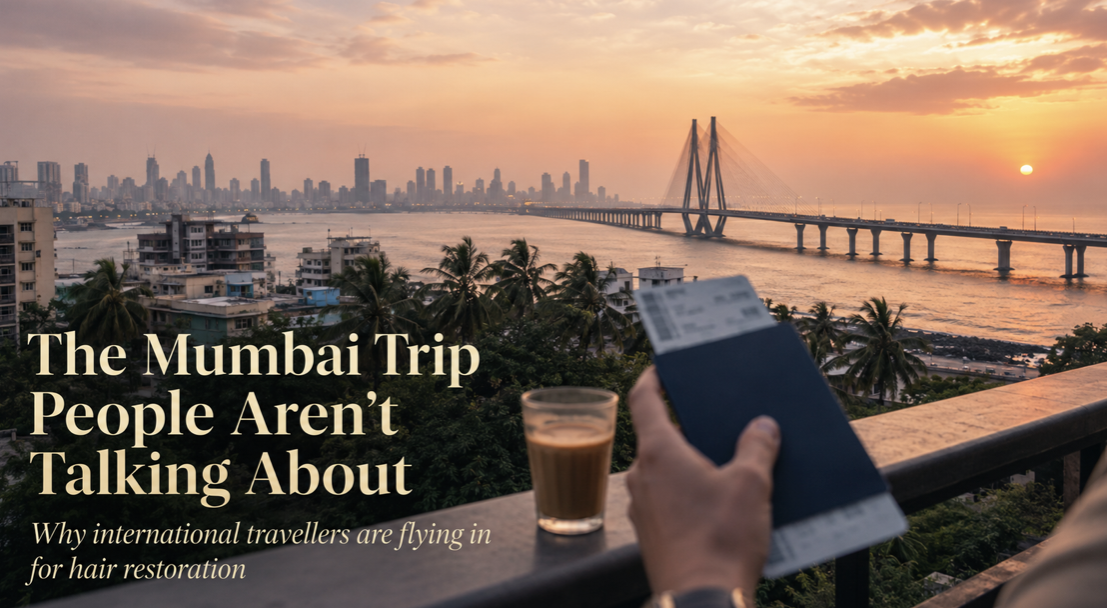 Why International Travelers Are Quietly Adding Mumbai To Their Hair Restoration Shortlist