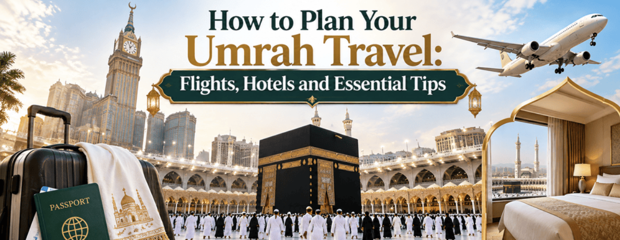 How to Plan Your Umrah Travel: Flights, Hotels and Essential Tips