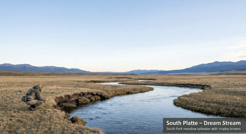 Fishing at South Platte River