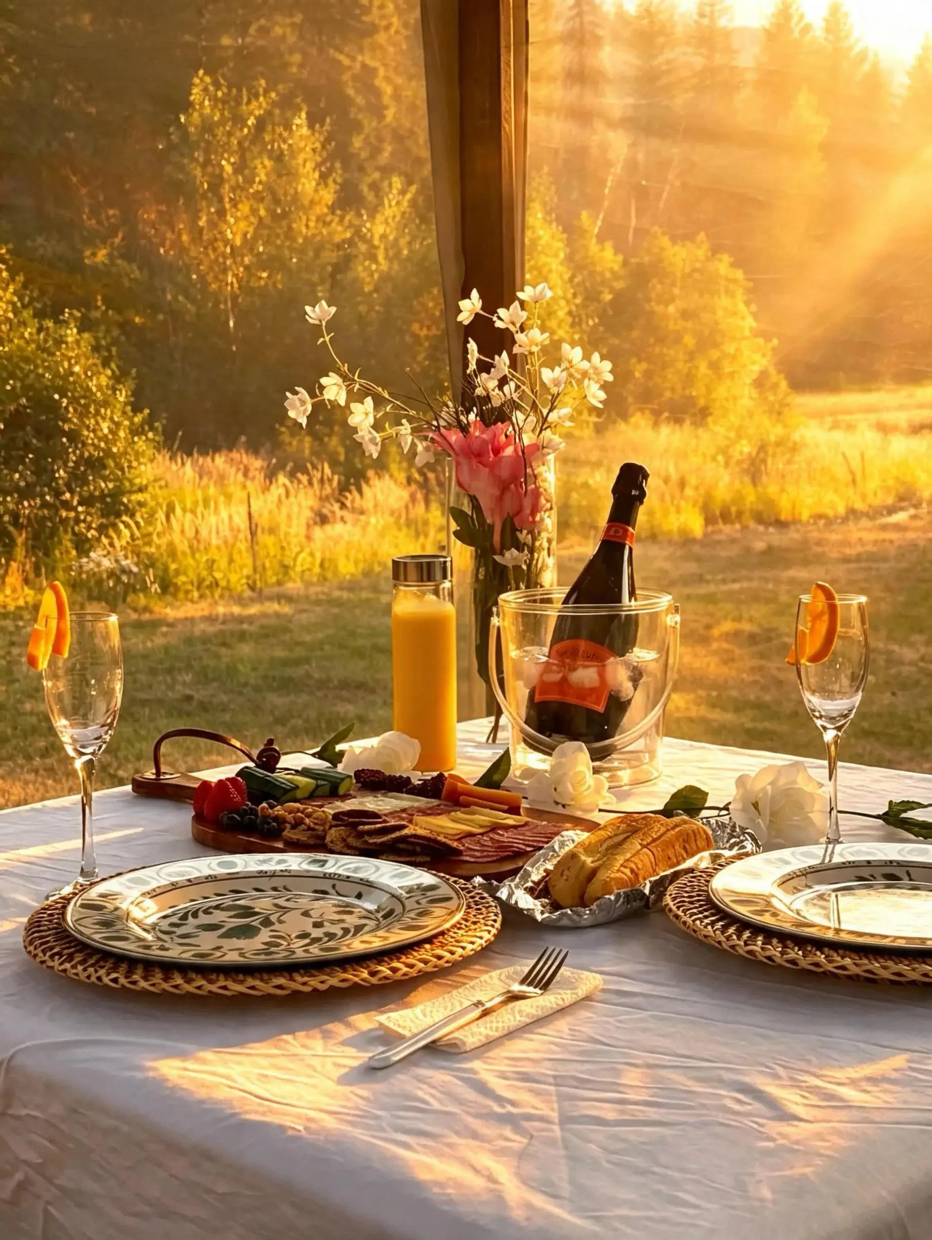 Romantic River Picnic Package