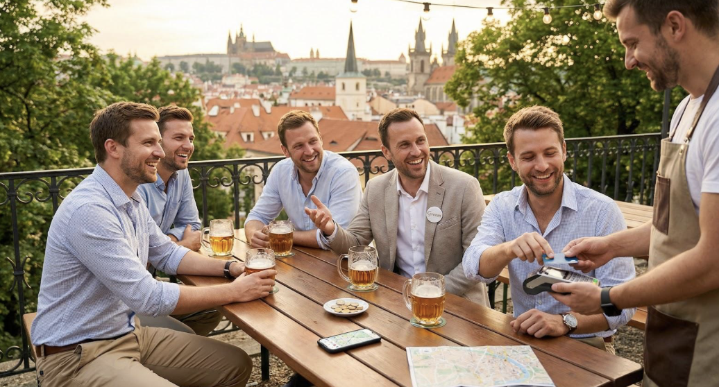 Bachelor party in Prague