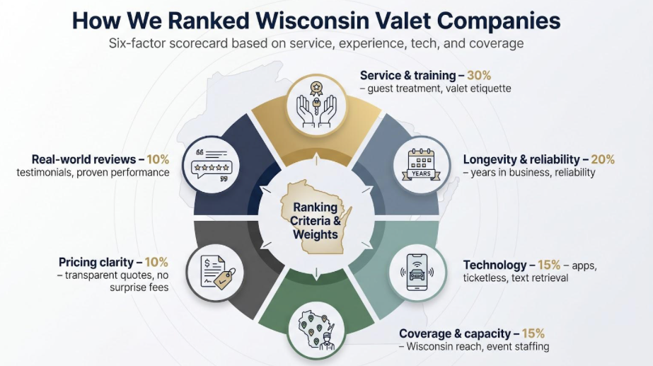 wisconsin valet company rankings