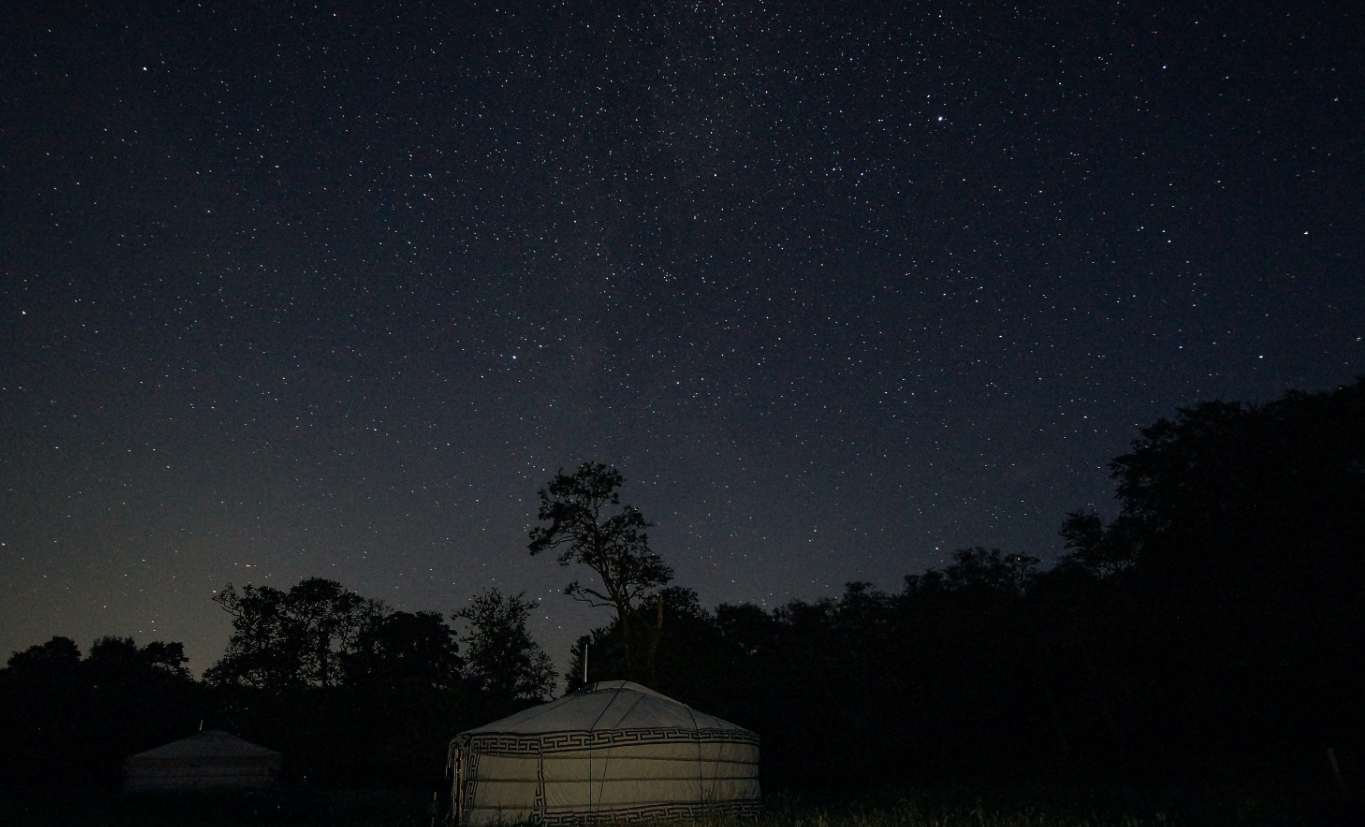 starry night sky