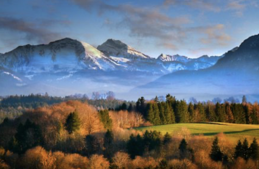 The countryside of Poland