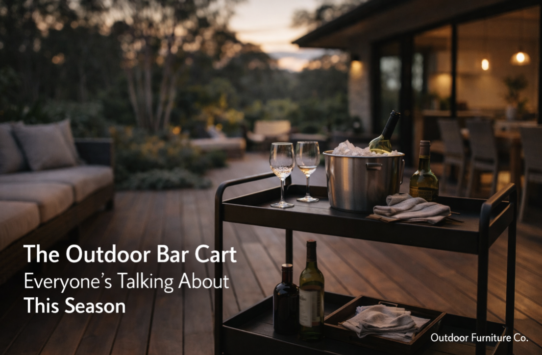 The Outdoor Bar Cart