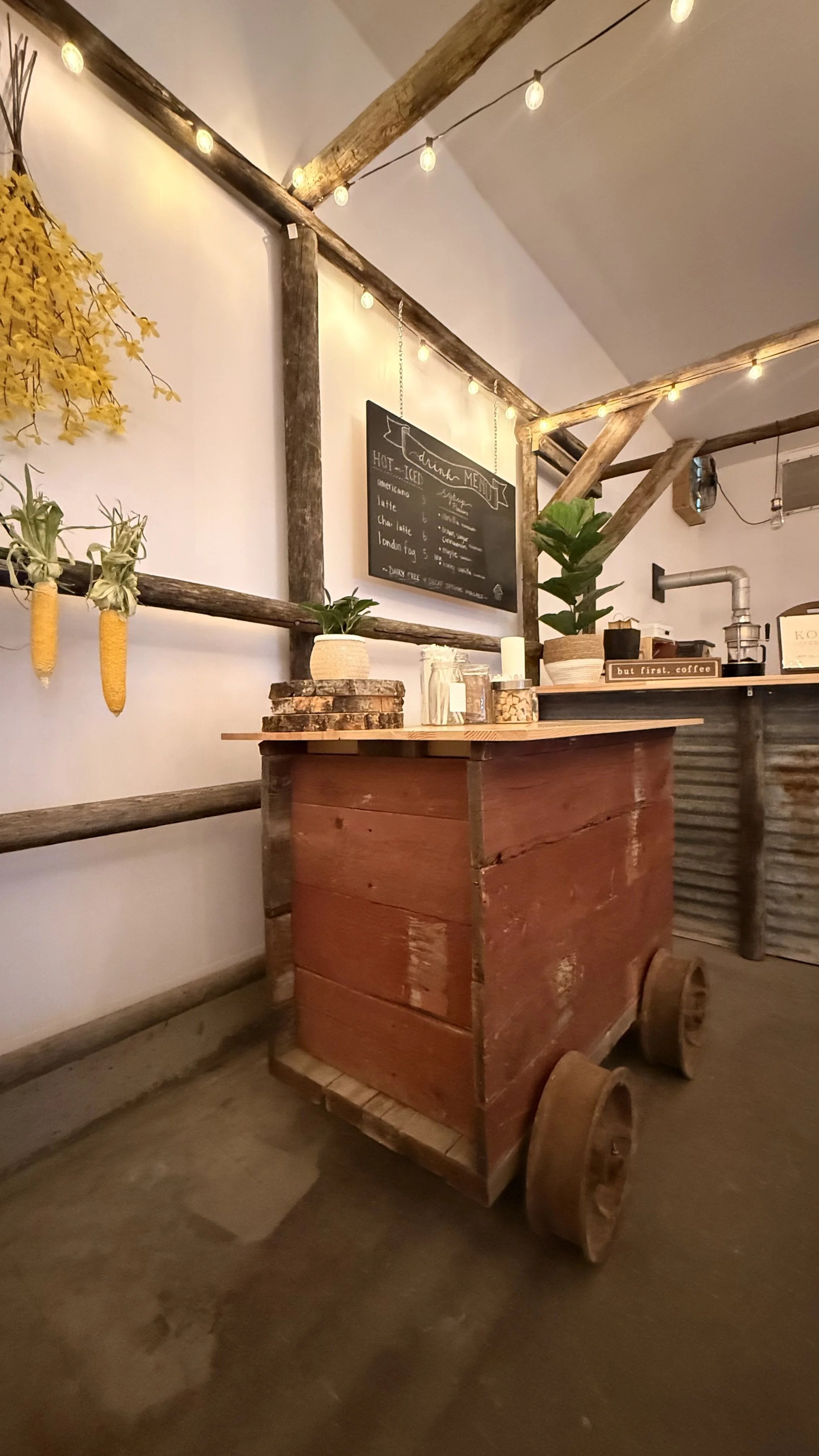 Coffee shop at the Farm Market