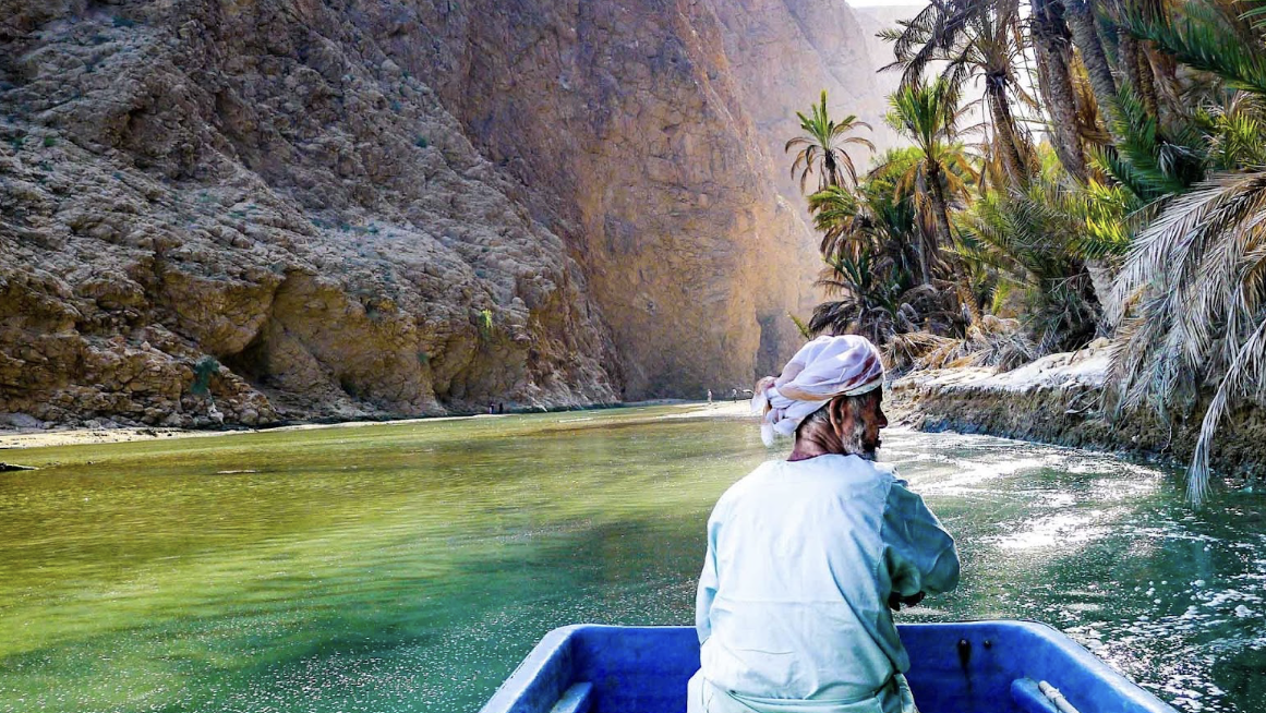Wadi Shab in Oman