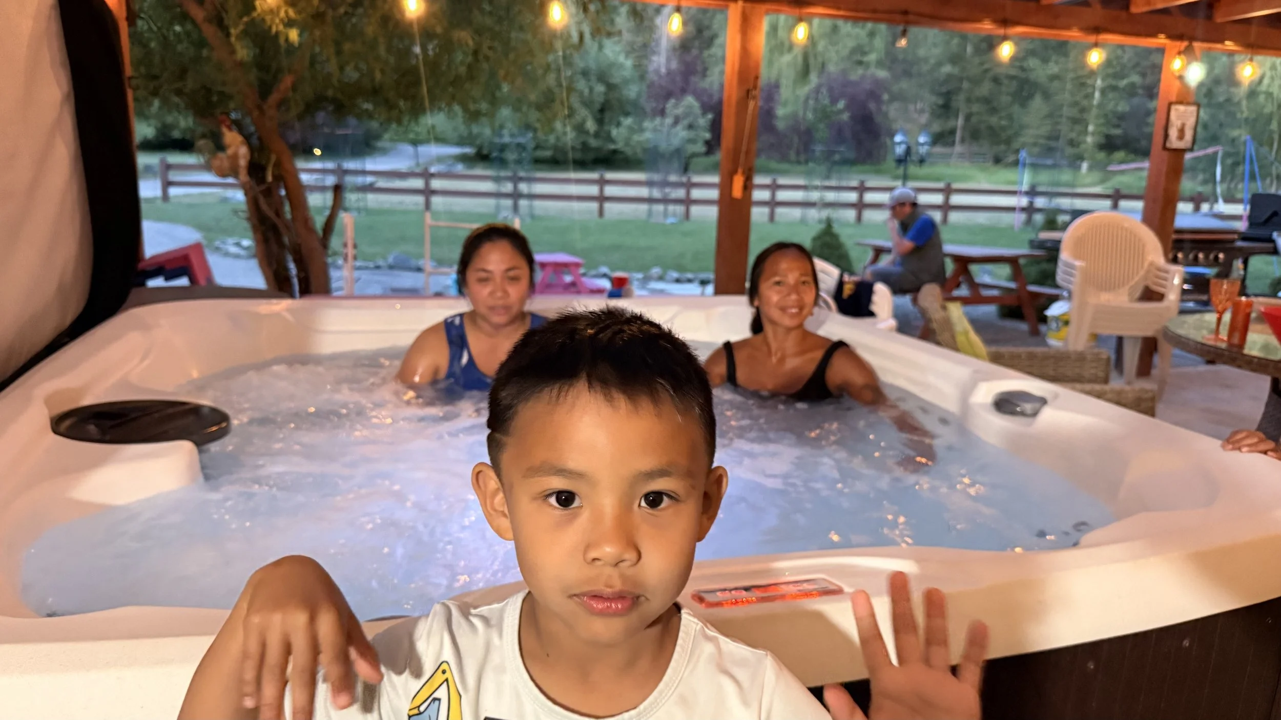Hot tub at The Haven at Deer Park