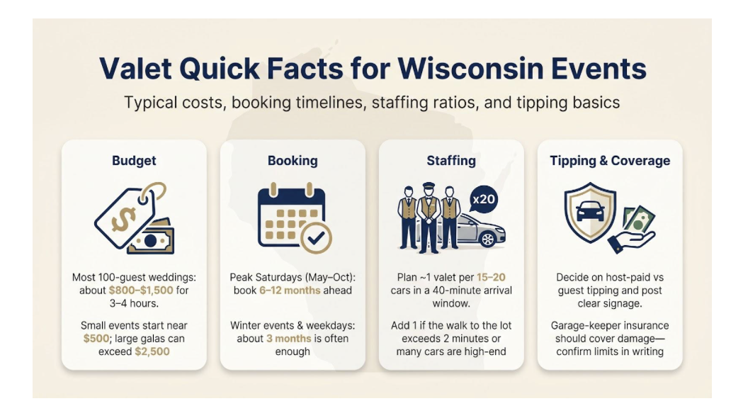 valet quick facts