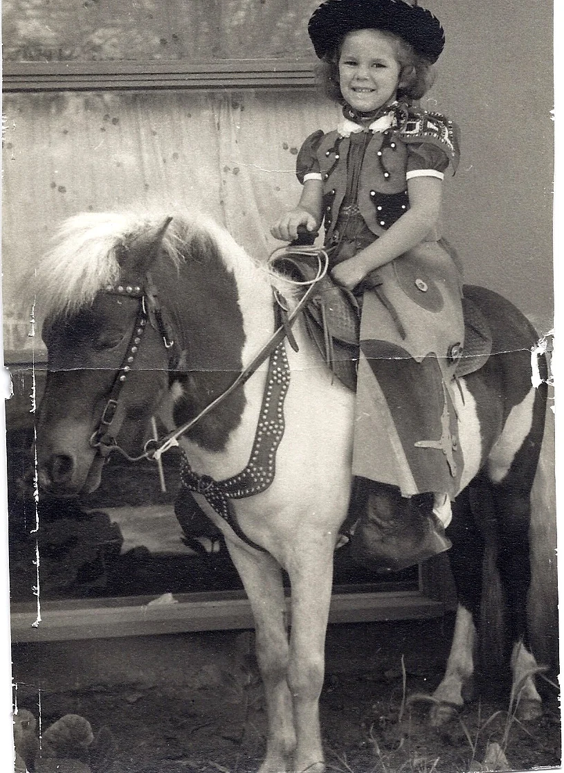 Maryedith with Sparky The Horse