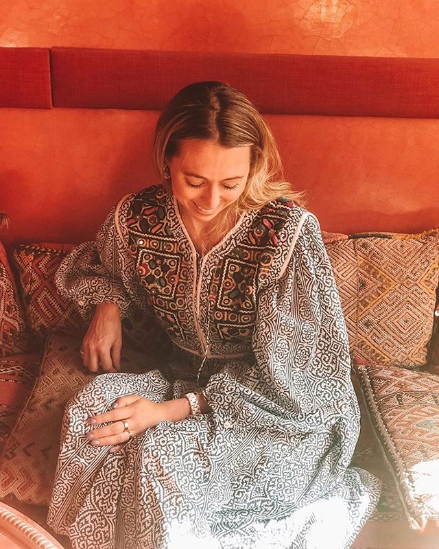 The gorgeous Katie @pomlondon styling the Jaipur midi in beautiful #marrakech  Limited stock available in store now @ Bellevue road SW17 and online @ www,maraislondon.com