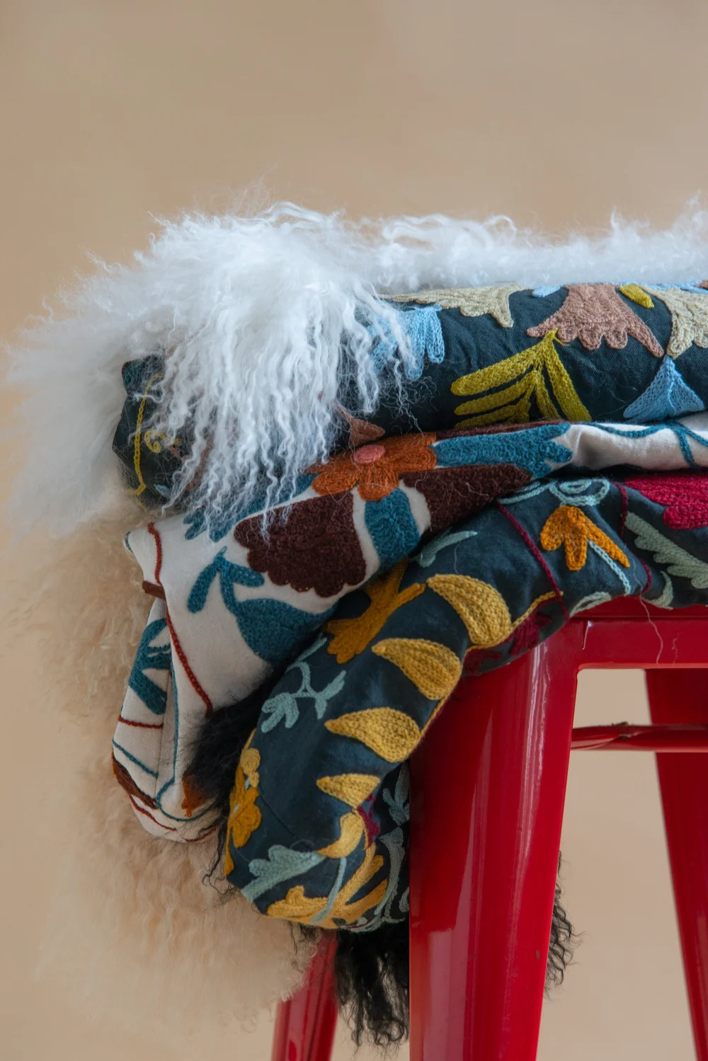 Suzani Reversible Gilet — Marais London