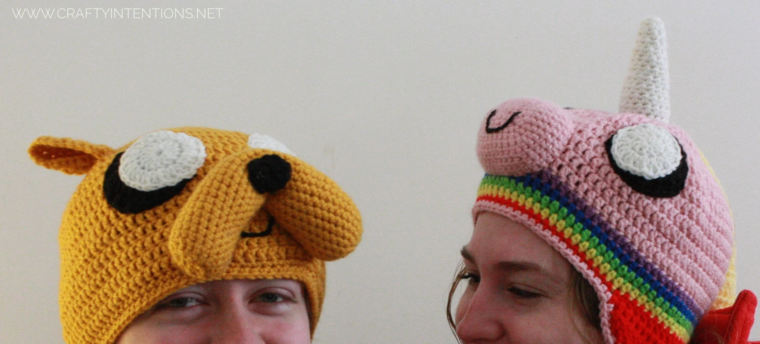 2013 Jake the Dog and Lady Rainicorn Crochet Hats-02.jpeg