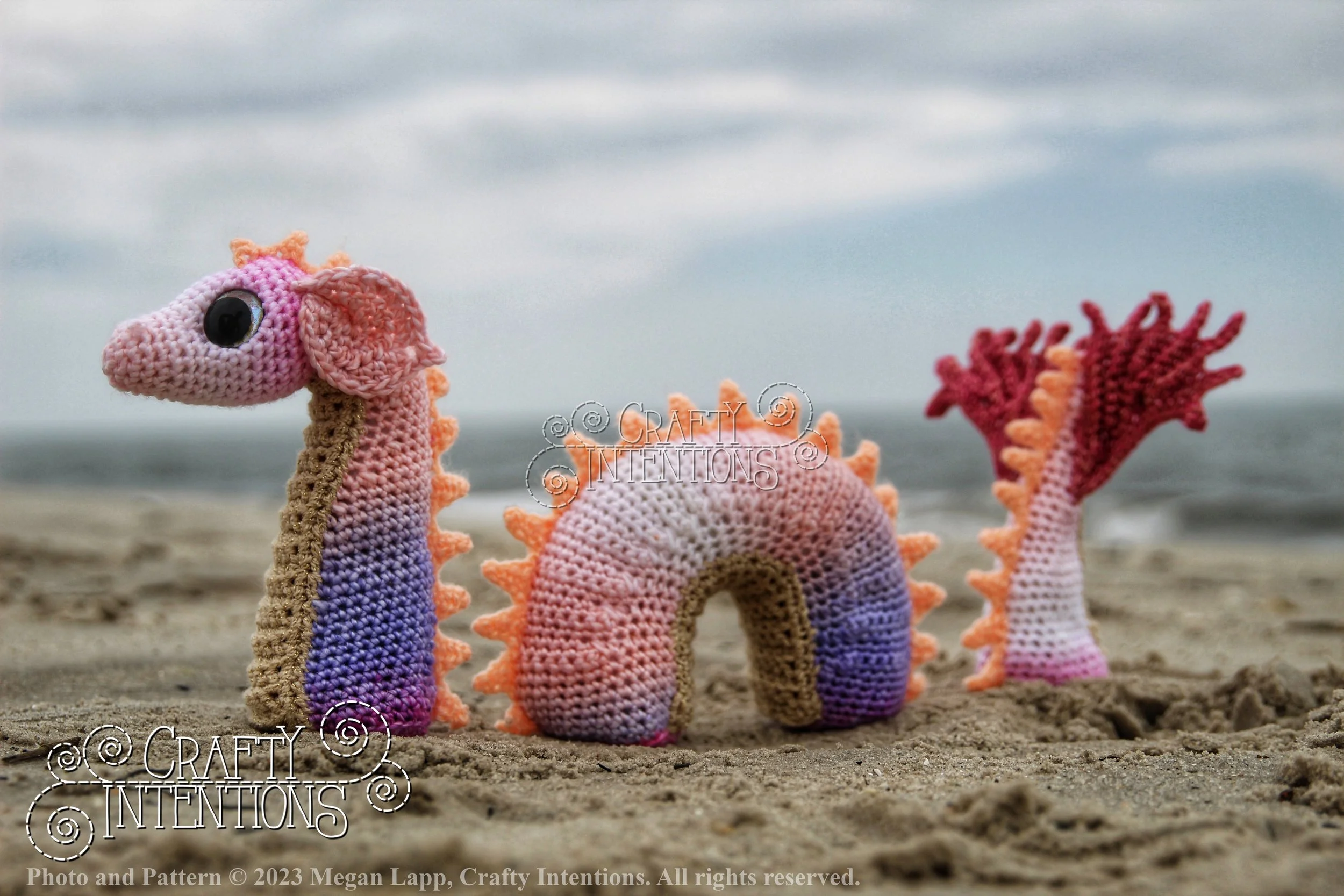 Medium Submerged Sea Serpent — Crafty Intentions