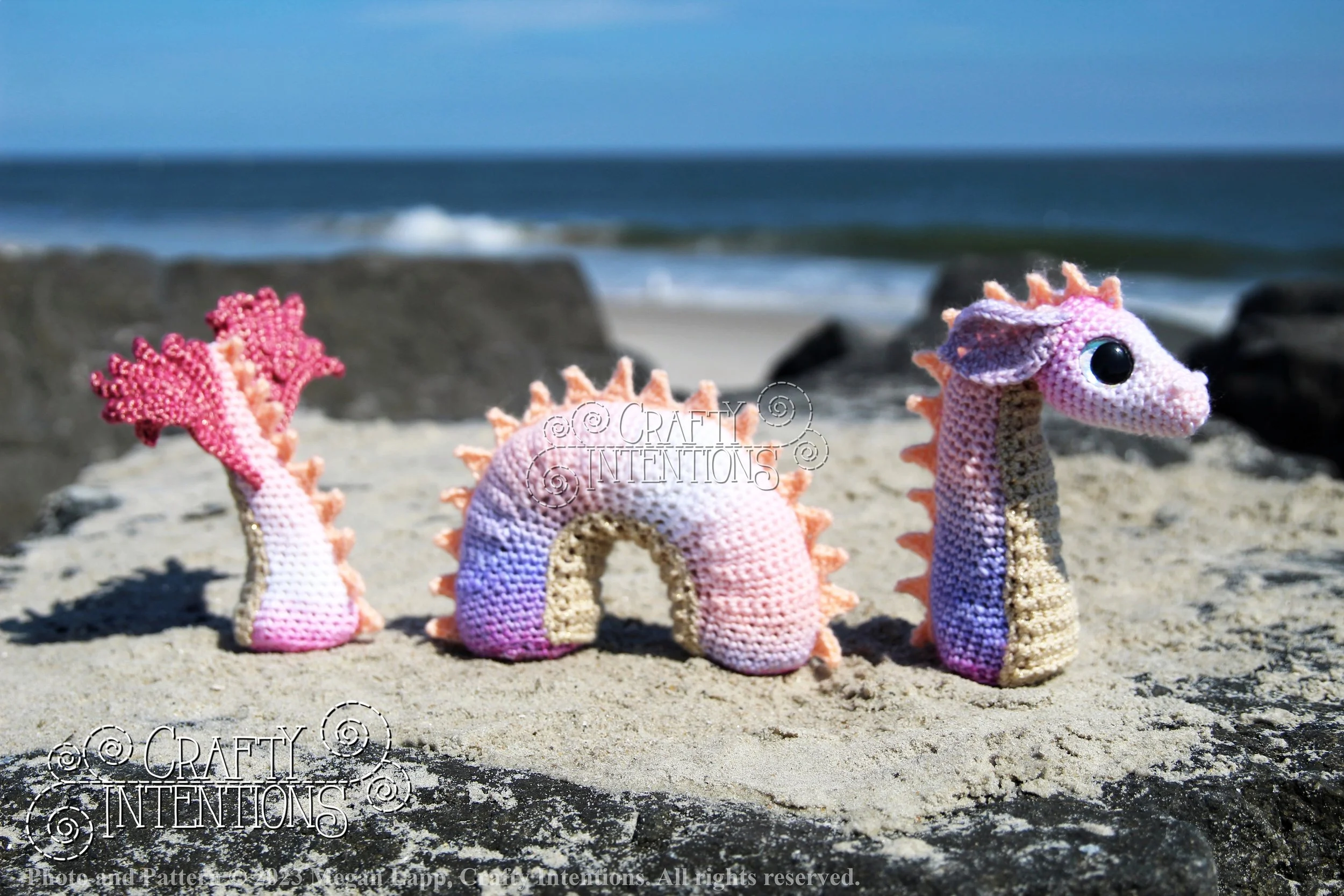 Medium Submerged Sea Serpent — Crafty Intentions