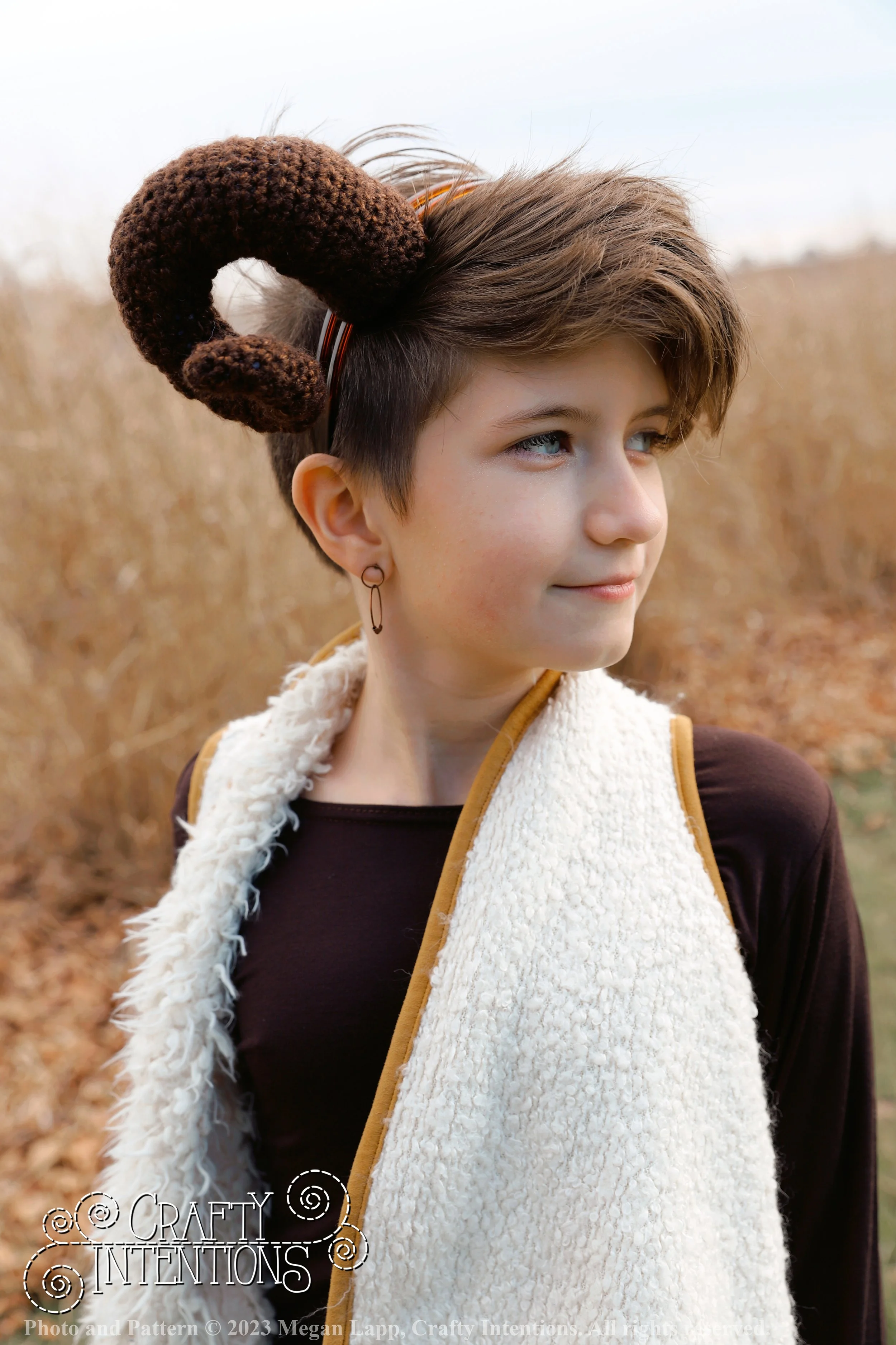 Wearable Ram Horns Set 1 — Crafty Intentions