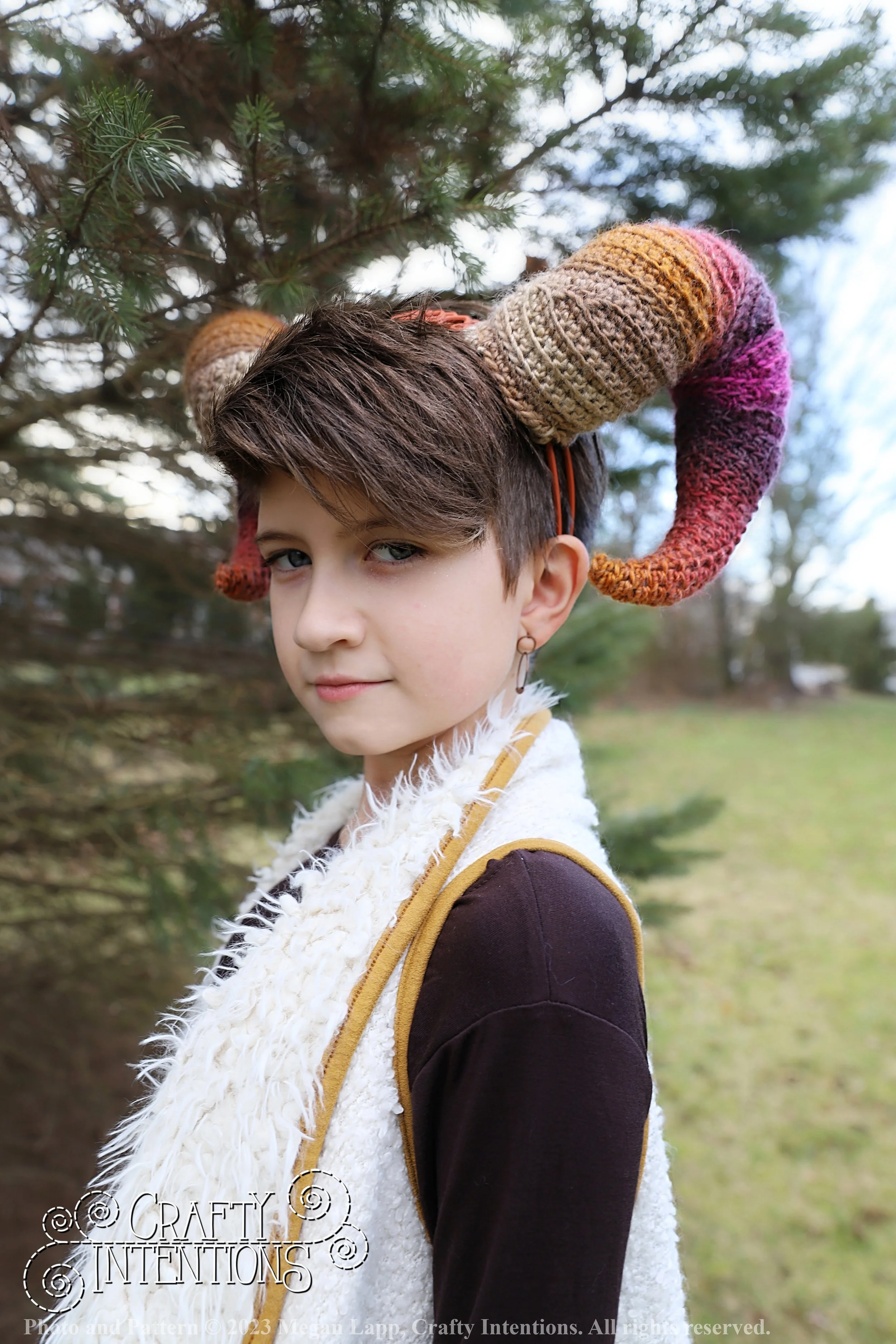 Wearable Ram Horns Set 1 — Crafty Intentions