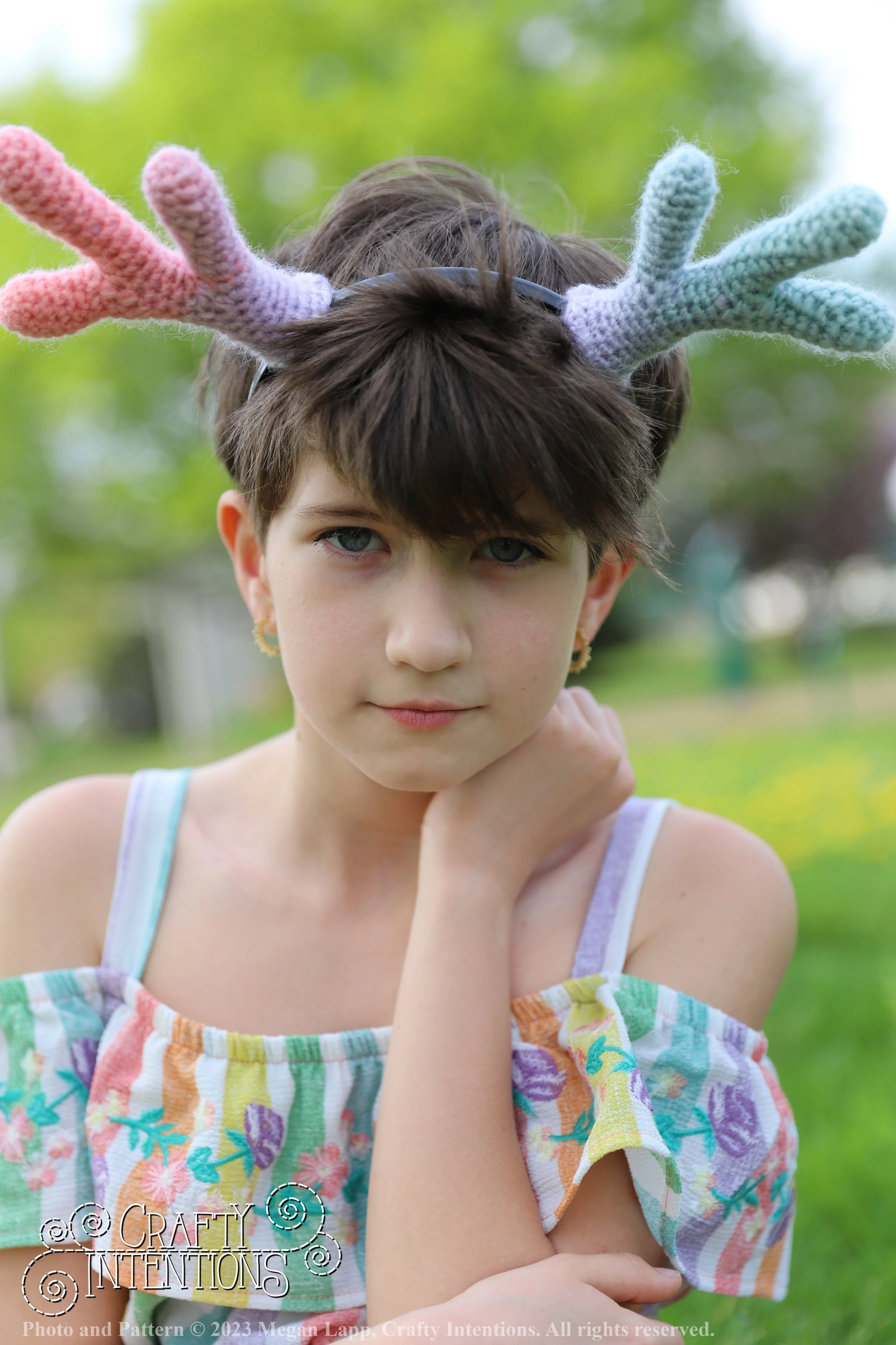 Wearable Antlers Set 4 — Crafty Intentions