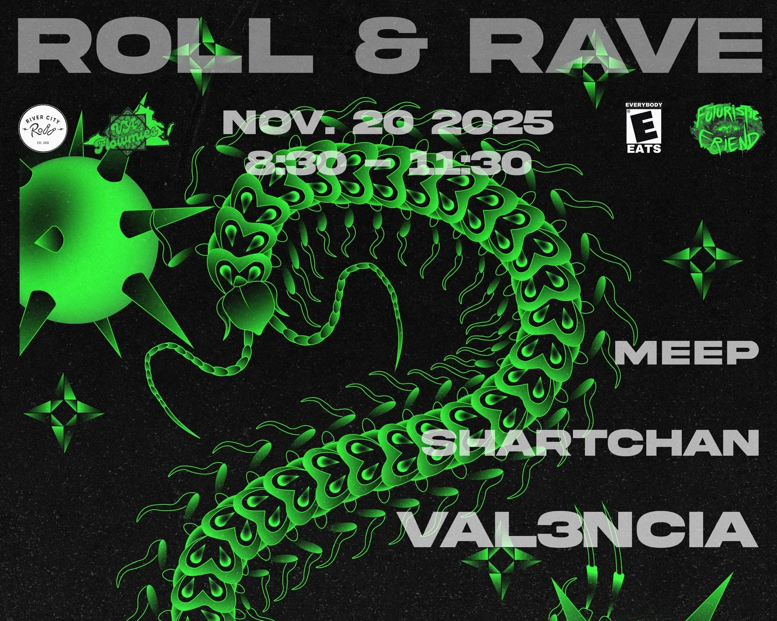 RIVER CITY ROLL &amp; RAVE 