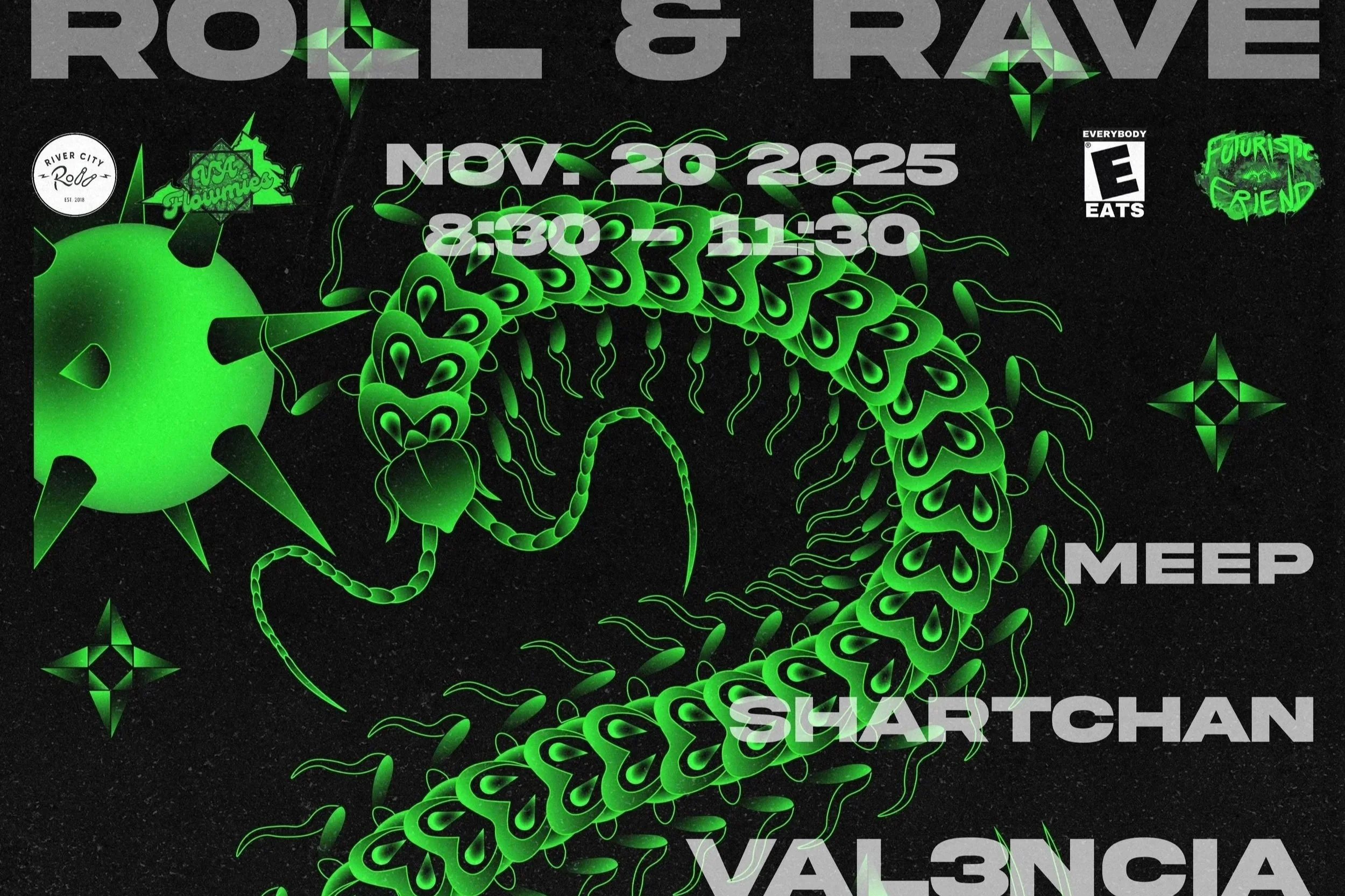 RIVER CITY ROLL &amp; RAVE 