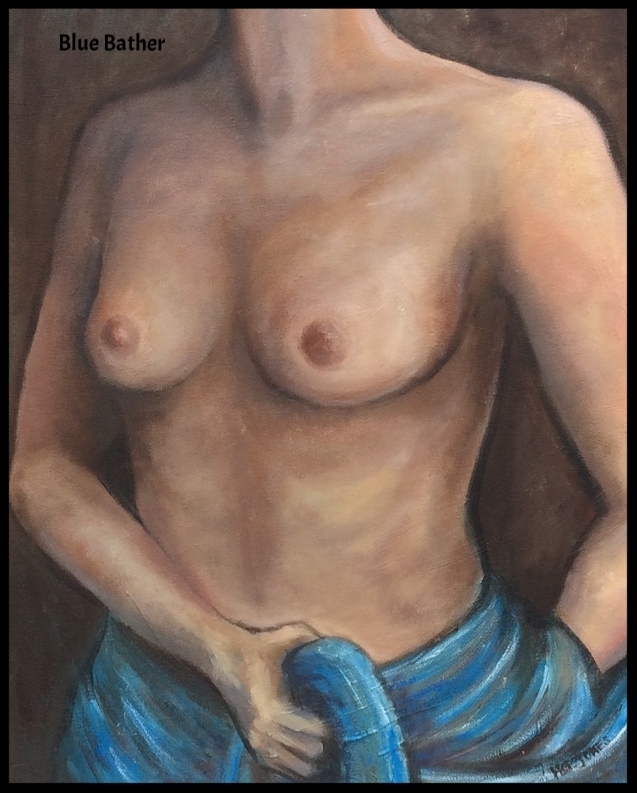 Blue Bather