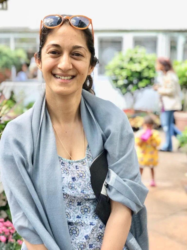 Ep. 29: Postcard from London: an international childhood, romance, and motherhood with my college friend Piya Kochhar