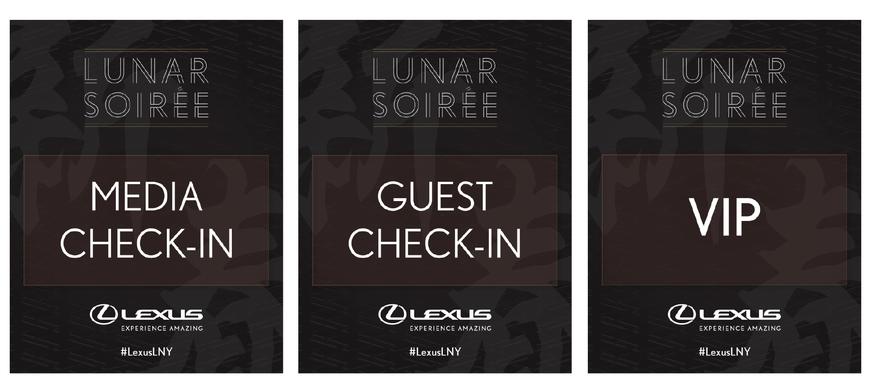 Check-in Signage