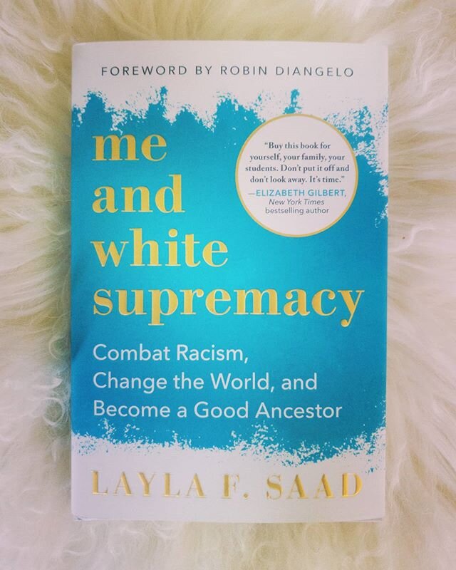Shout out to @thelibrarybae for having me on #AskALibrarian a few weeks ago! And thank you for the gift! @laylafsaad's Me and White Supremacy is an instant classic and I happy to own it! ⁣
⁣
📚 10/10 would recommend!