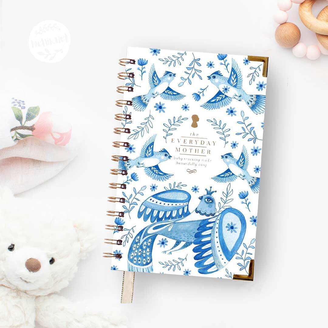 Here comes my last designs for @everydaymother cover design competition - folk blue birds! 
.
Which one is your favorite? 😀
.
.
.
#emcover2022 
@everydaymother 
#nellik 
#design 
#designer 
#surfacedesigner 
#productdesigner 
#licensing 
#notebookde