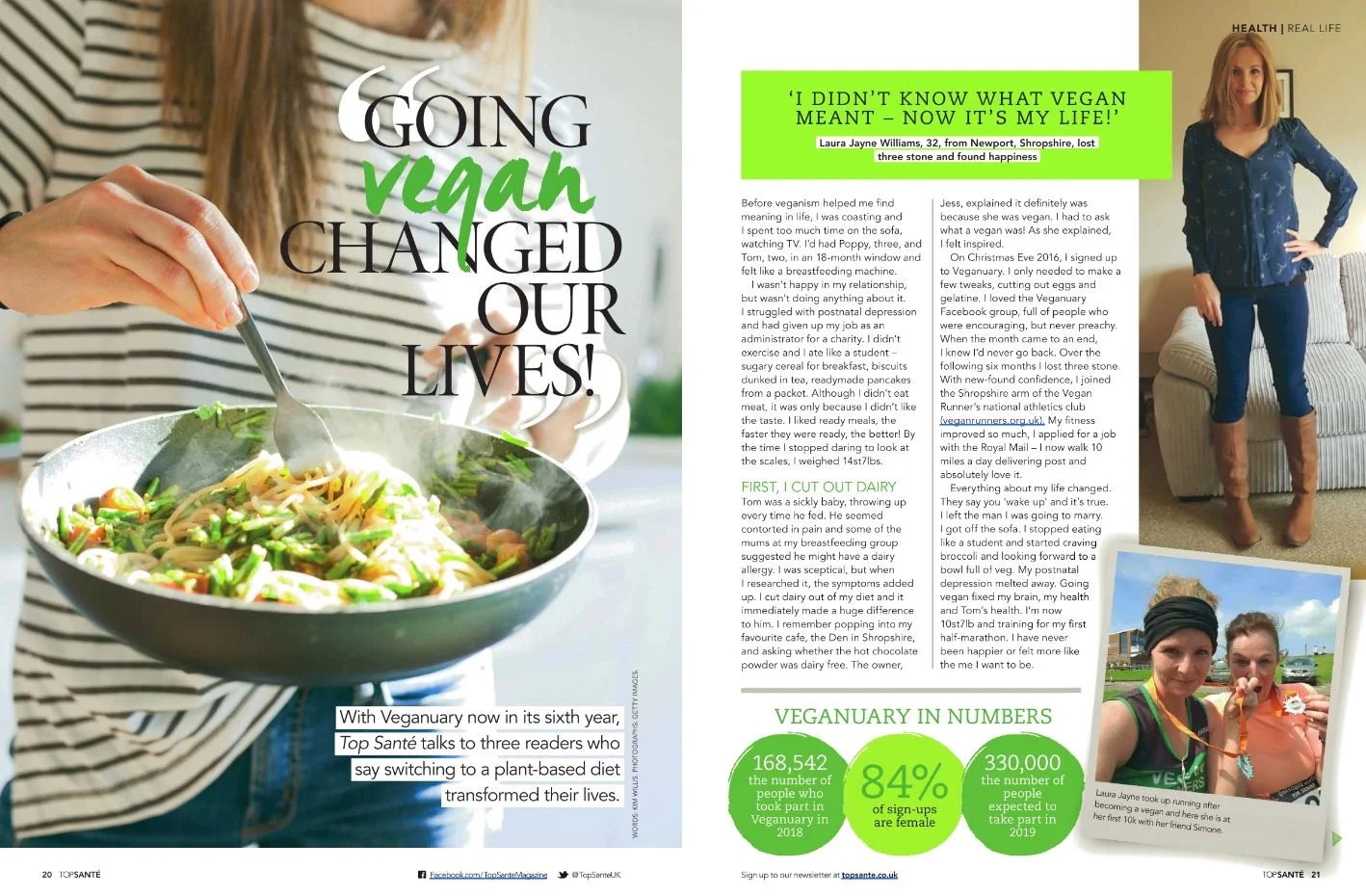 Going vegan changed our lives