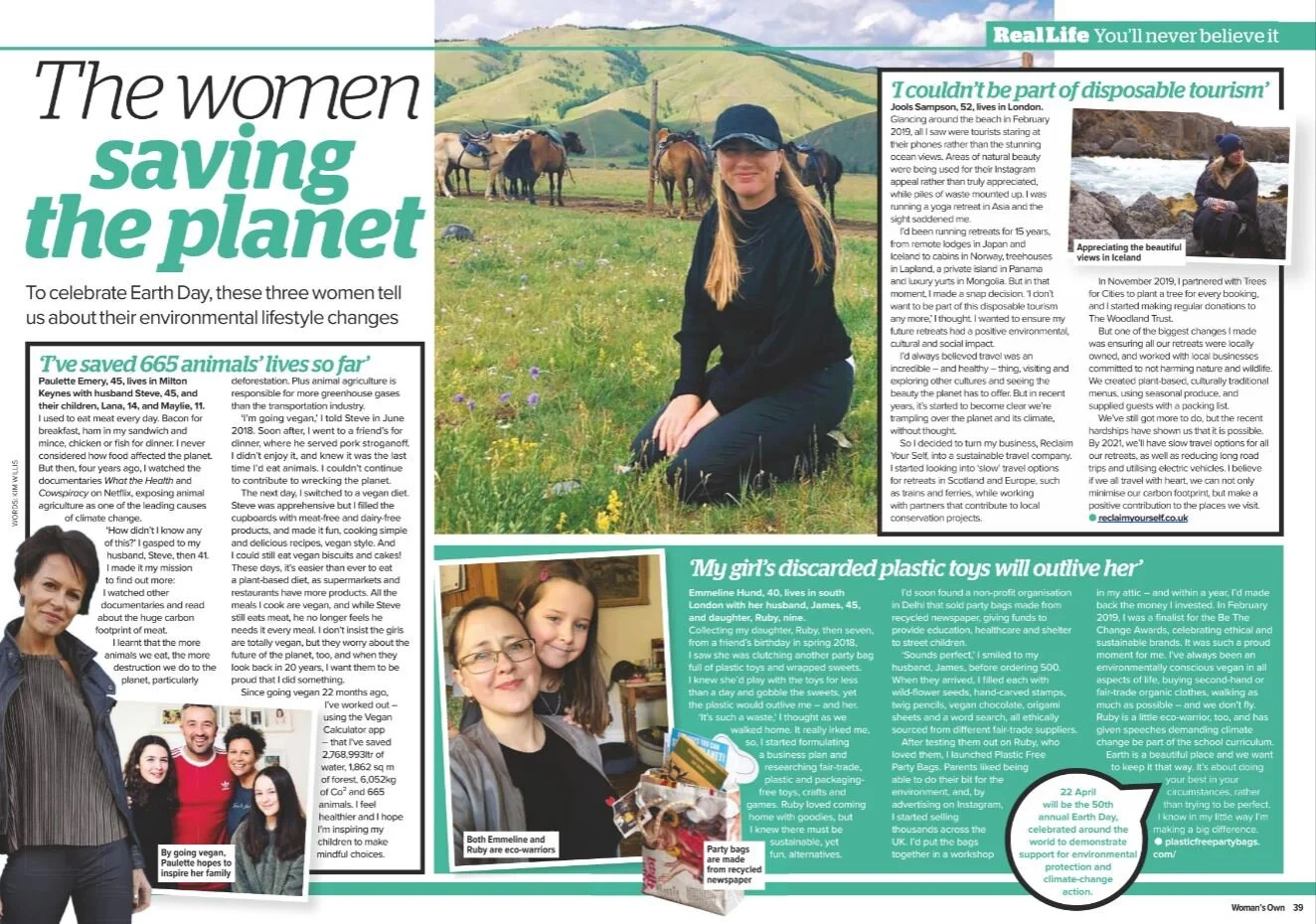 The Women Saving The Planet