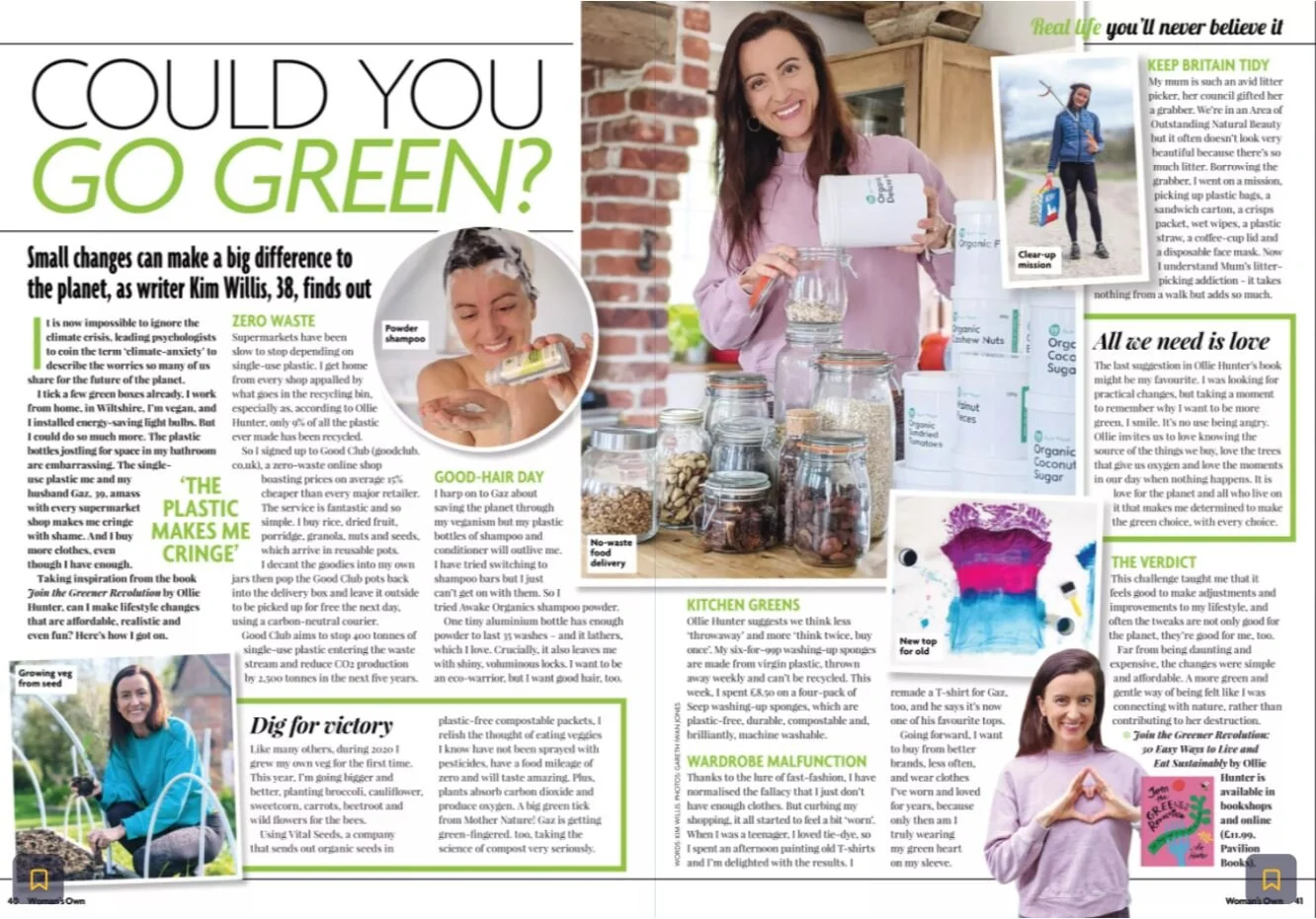 Could you go green?