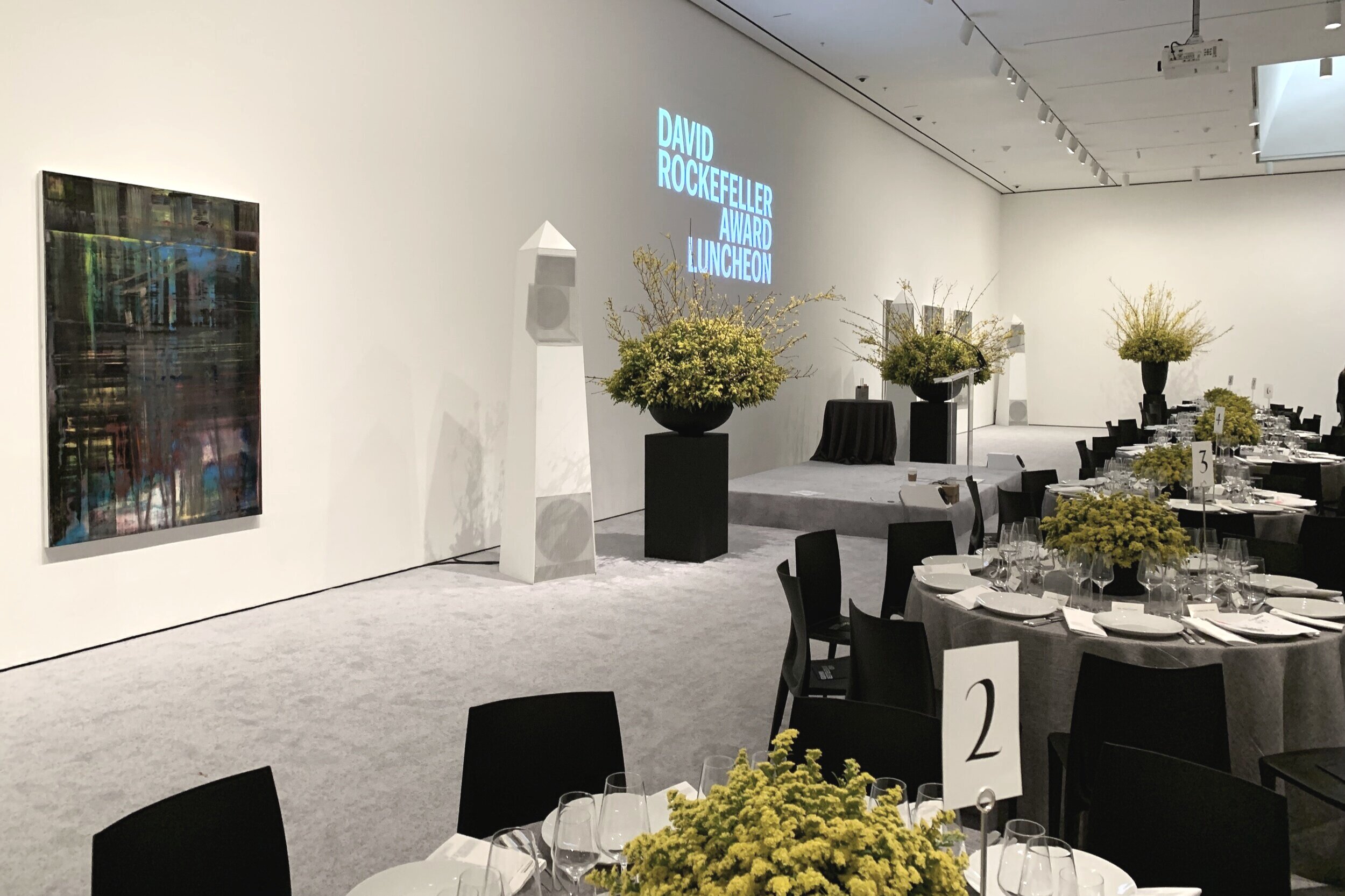  Towers and Coaxes at the David Rockefeller Award Luncheon at the Museum of Modern Art 2019 
