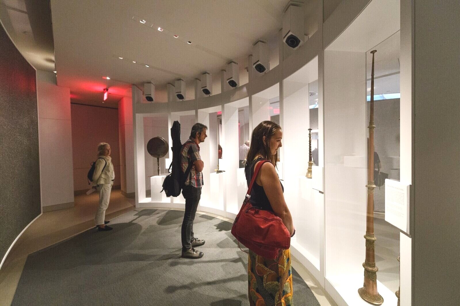  Coaxes installed in the  THE WORLD IS SOUND  exhibition at the Rubin Museum of Art 