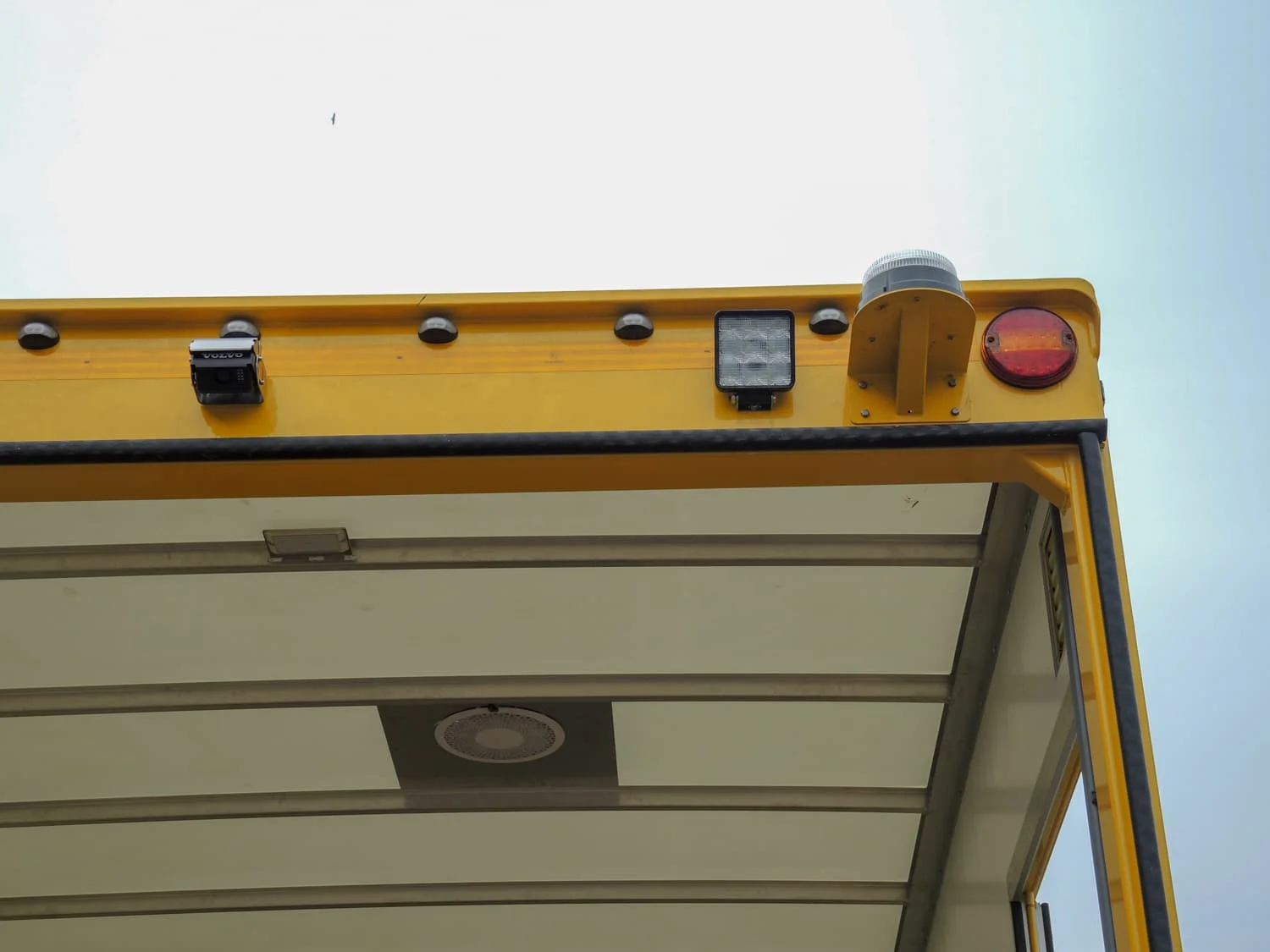 Camera in laadruimte