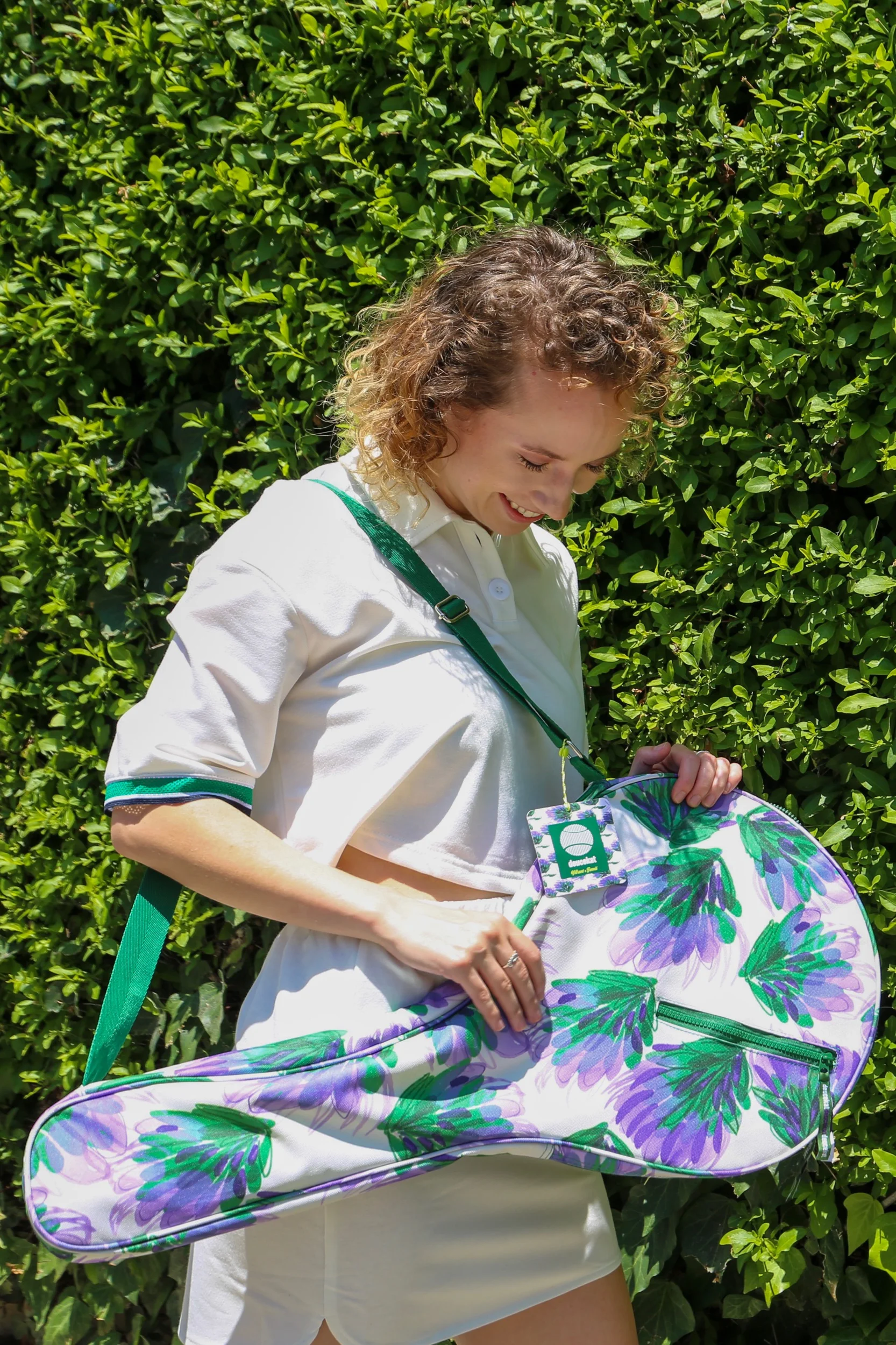 Jacaranda Bloom Tennis Bag